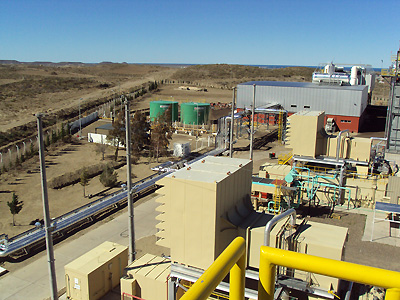 Energia del Sur Plant in Comodoro Rivadavia