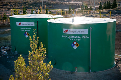 Energia del Sur Water Tanks